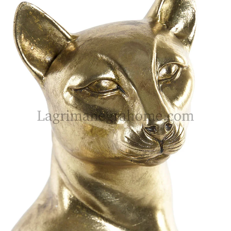 figura gato dorado