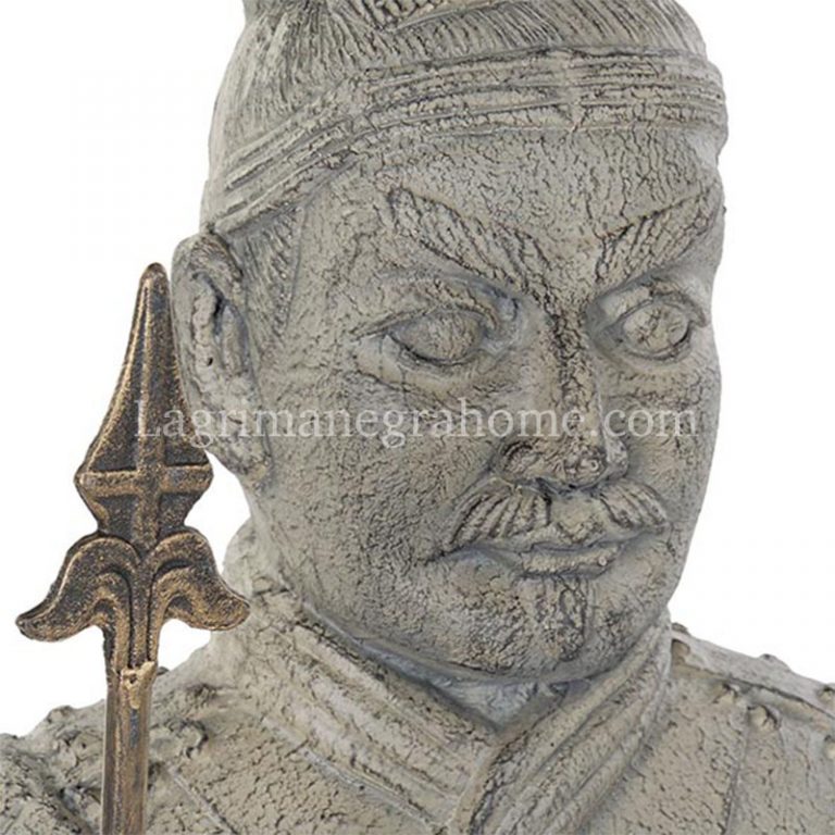 Escultura Guerrero Xian - Lágrima Negra Home - Esculturas históricas