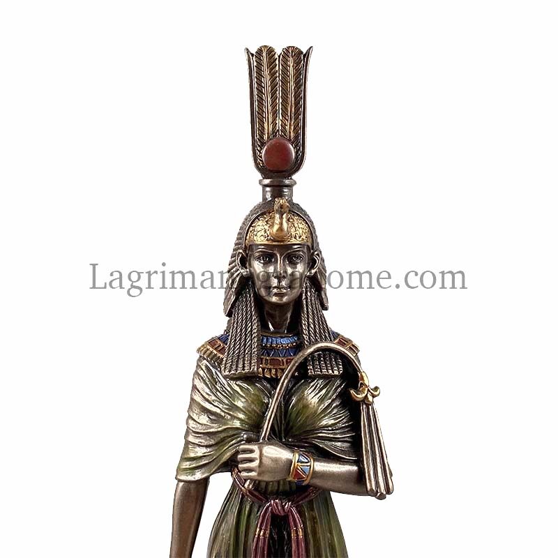 Detalle Delantero Figura Diosa Egipcia Nefertiti