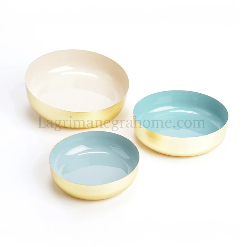 Bandejas Esmaltadas"Oro"