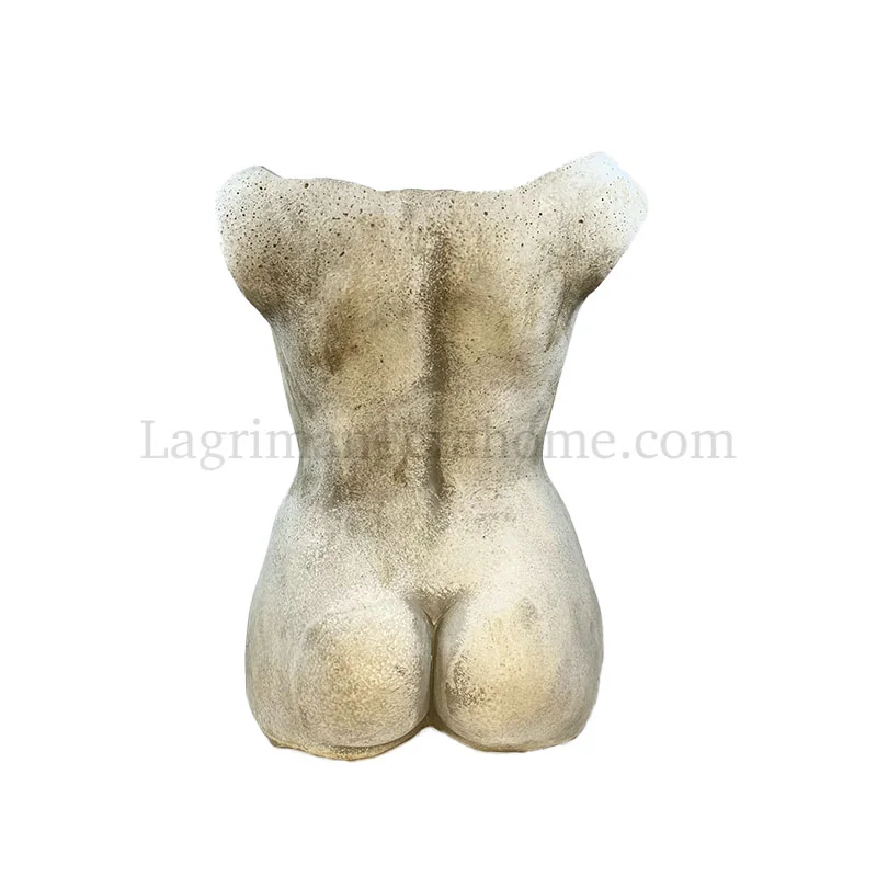 Detalle espalda jarrón torso mujer