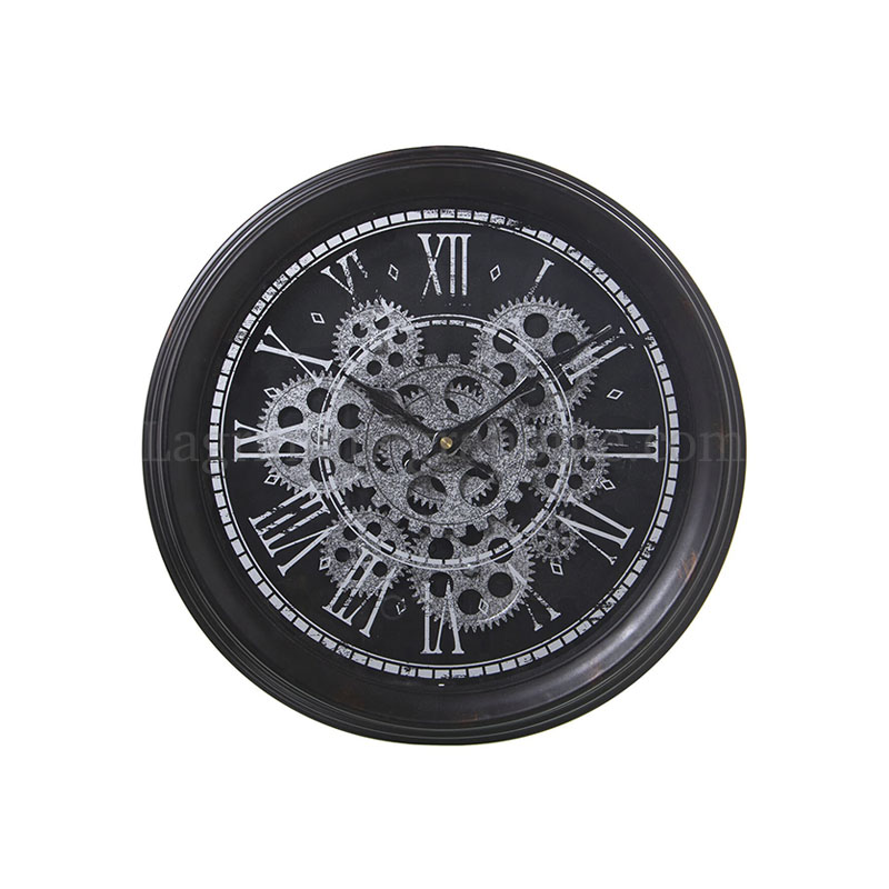 Reloj Pared Negro Mecanismo