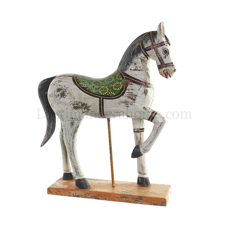 Escultura Caballo de Madera