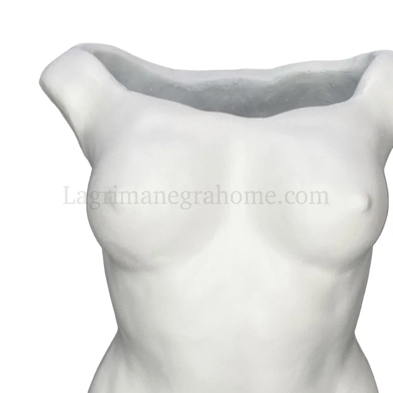 Detalle Jarrón Torso blanco Mujer