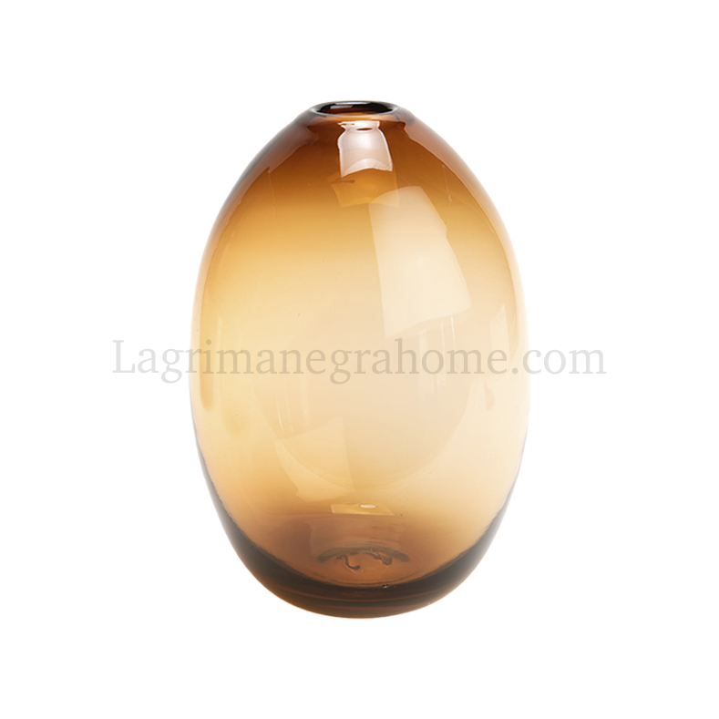 Jarrón cristal Ambar 26cm