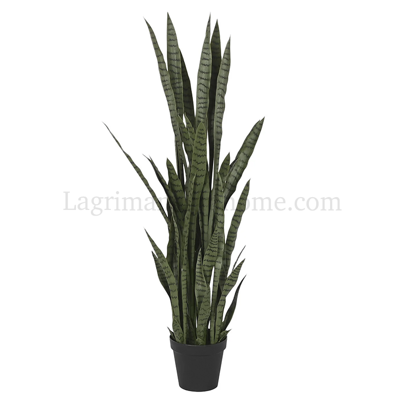 Planta sansevieria artificial detalle 4