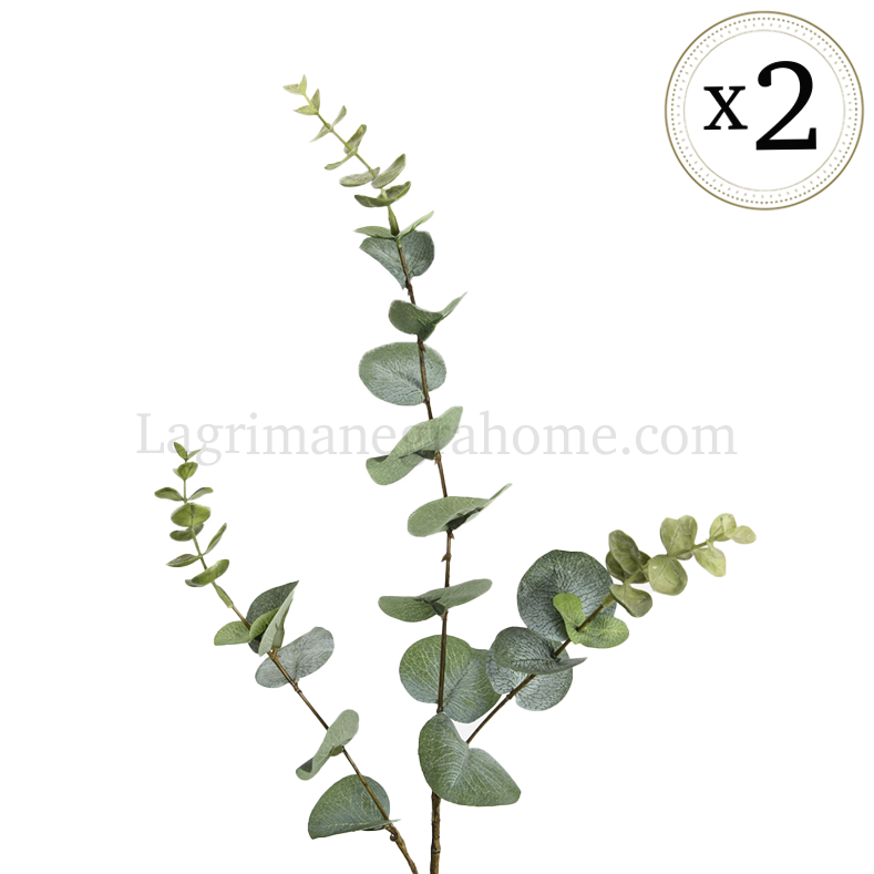 Rama eucalipto verde artificial